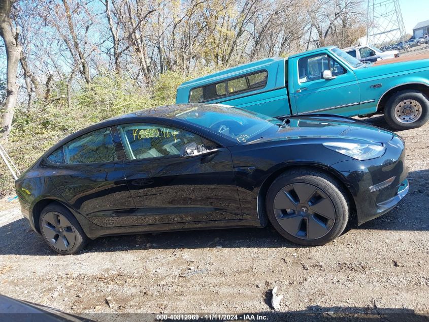 2022 Tesla Model 3 Long Range Dual Motor All-Wheel Drive VIN: 5YJ3E1EB1NF260950 Lot: 40812969