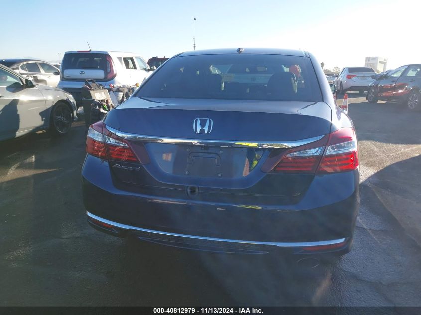 2016 Honda Accord Ex-L VIN: 1HGCR2F87GA001664 Lot: 40812979