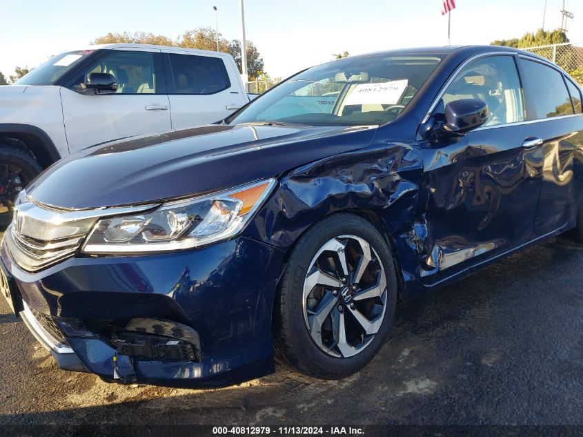 2016 Honda Accord Ex-L VIN: 1HGCR2F87GA001664 Lot: 40812979