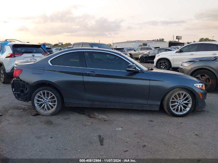 2014 BMW 228I VIN: WBA1F5C56EVV98870 Lot: 40812984