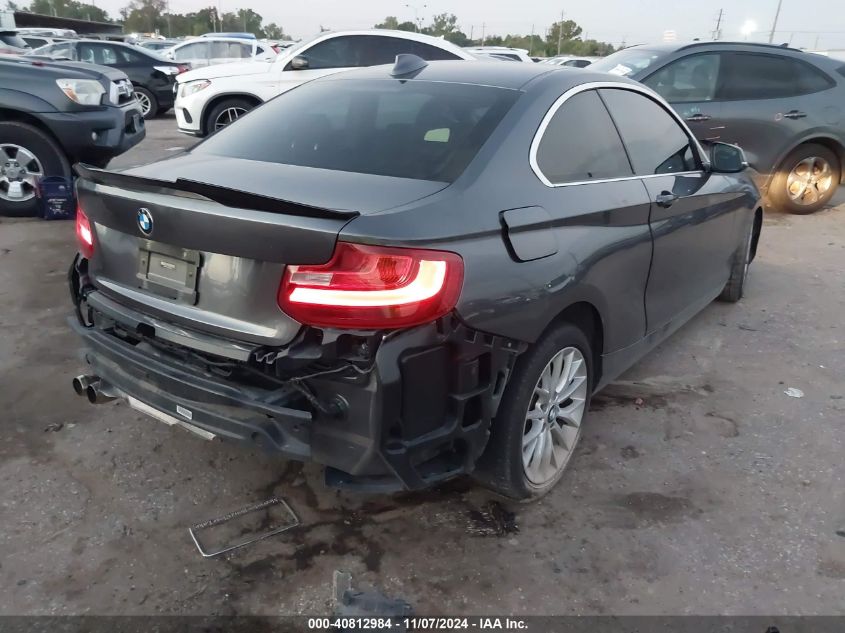 VIN WBA1F5C56EVV98870 2014 BMW 2 Series, 228I no.4