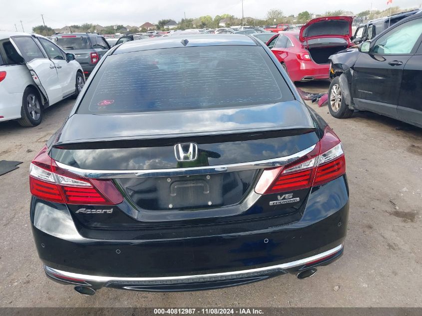 2017 Honda Accord Touring V6 VIN: 1HGCR3F94HA018504 Lot: 40812987