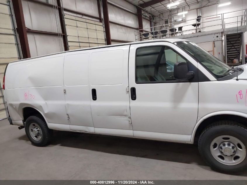 2014 Chevrolet Express 2500 Work Van VIN: 1GCWGGCG3E1141573 Lot: 40812996