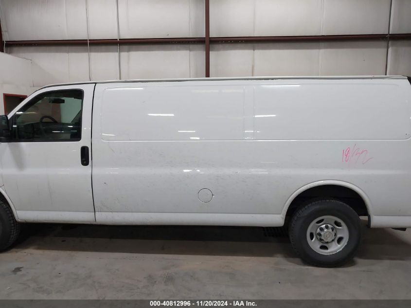 2014 Chevrolet Express 2500 Work Van VIN: 1GCWGGCG3E1141573 Lot: 40812996