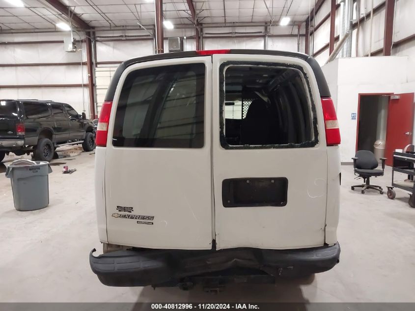 2014 Chevrolet Express 2500 Work Van VIN: 1GCWGGCG3E1141573 Lot: 40812996