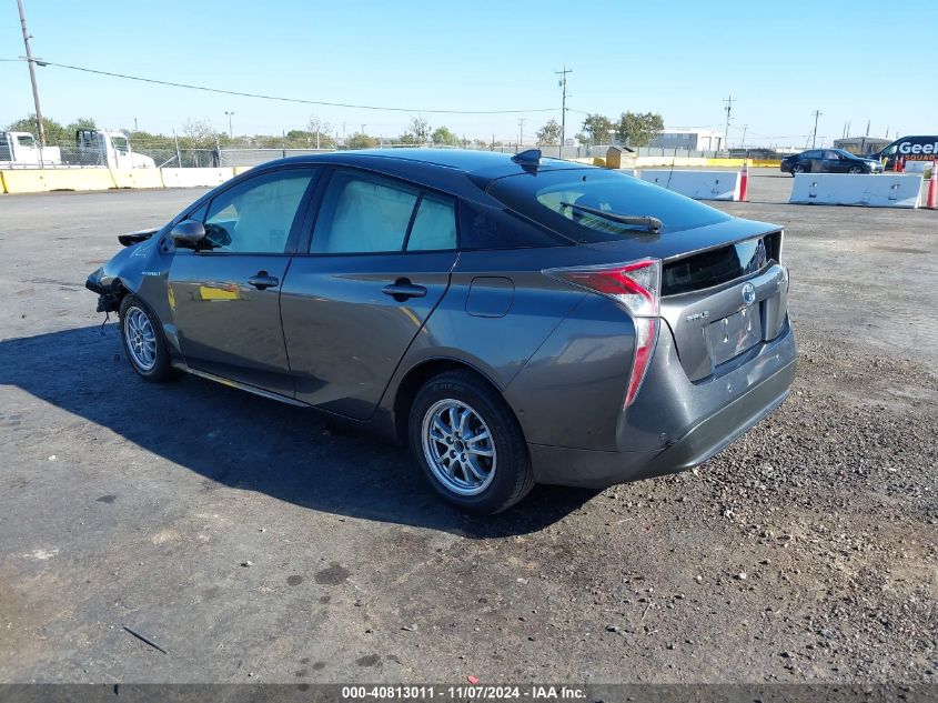 VIN JTDKARFU6H3043711 2017 Toyota Prius, Three no.3