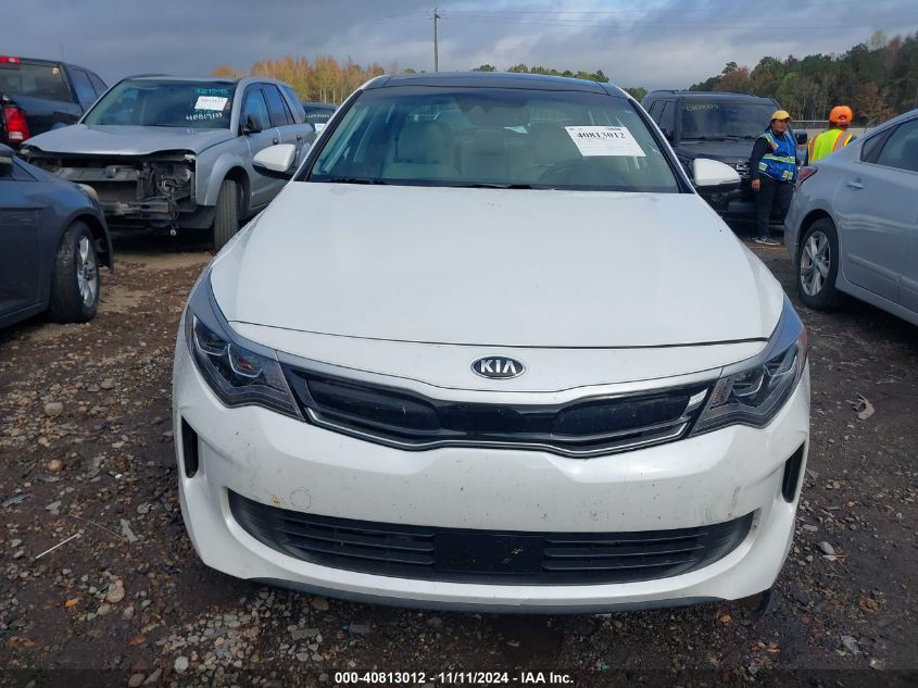 2018 Kia Optima Hybrid Ex VIN: KNAGU4LE9J5021223 Lot: 40813012