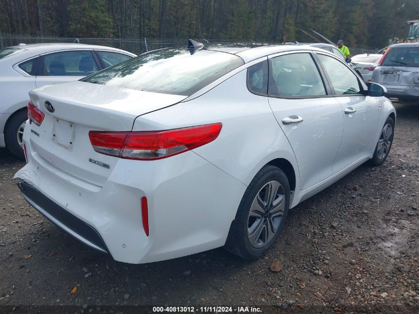 2018 Kia Optima Hybrid Ex VIN: KNAGU4LE9J5021223 Lot: 40813012