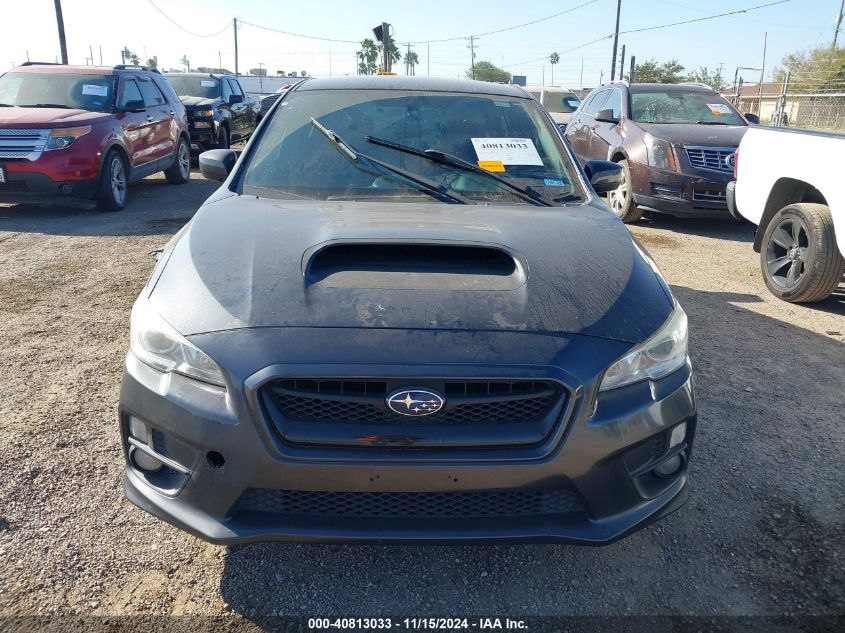 2015 Subaru Wrx VIN: JF1VA1A68F9834801 Lot: 40813033