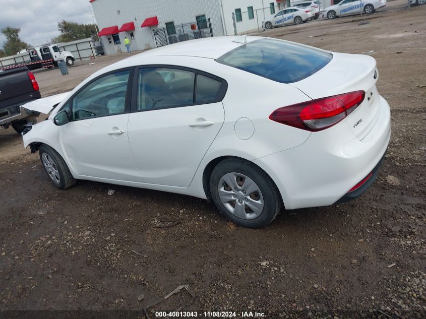 2017 Kia Forte Lx VIN: 3KPFK4A75HE056056 Lot: 40813043