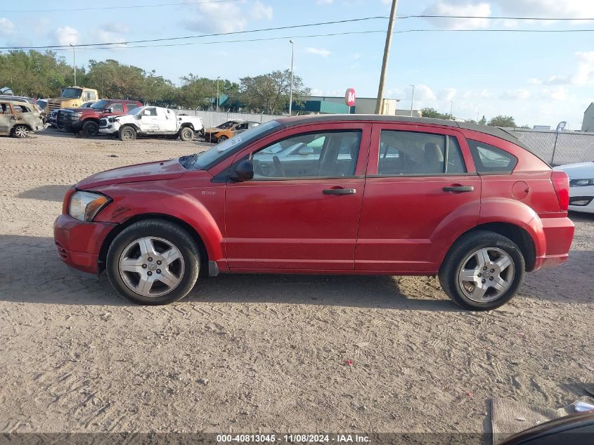 2008 Dodge Caliber Se VIN: 1B3HB28B38D659601 Lot: 40813045