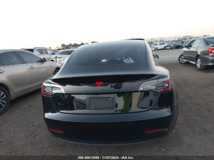 2019 Tesla Model 3 Long Range/Mid Range/Standard Range/Standard Range Plus VIN: 5YJ3E1EA6KF190154 Lot: 40813055