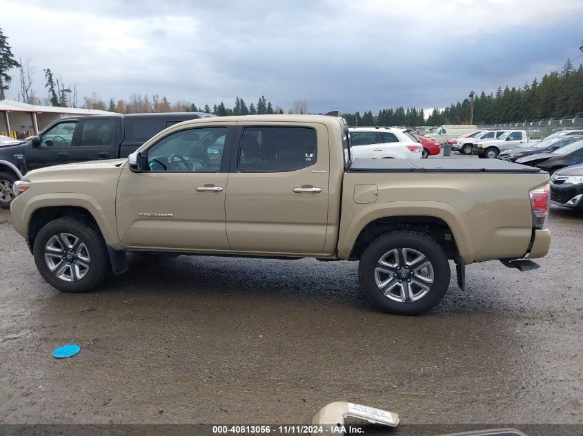 2016 Toyota Tacoma Limited VIN: 3TMGZ5AN1GM034631 Lot: 40813056