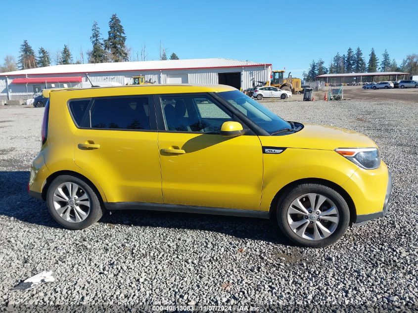 2015 Kia Soul + VIN: KNDJP3A59F7212875 Lot: 40813083