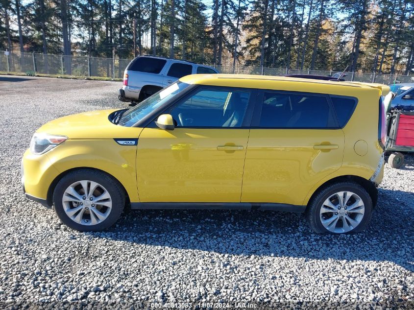 2015 Kia Soul + VIN: KNDJP3A59F7212875 Lot: 40813083