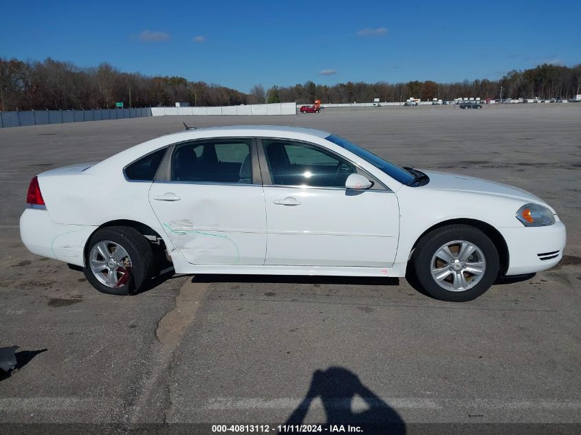 2015 Chevrolet Impala Limited Ls VIN: 2G1WA5E32F1150043 Lot: 40813112