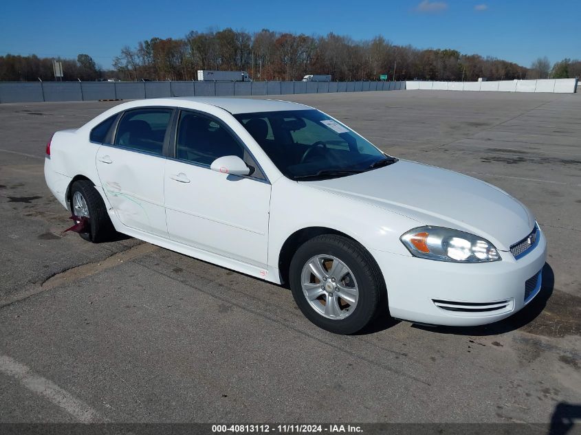 2015 Chevrolet Impala Limited Ls VIN: 2G1WA5E32F1150043 Lot: 40813112