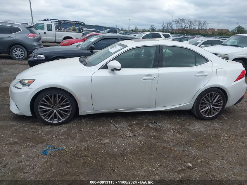 2014 Lexus Is 250 VIN: JTHBF1D22E5017254 Lot: 40813113