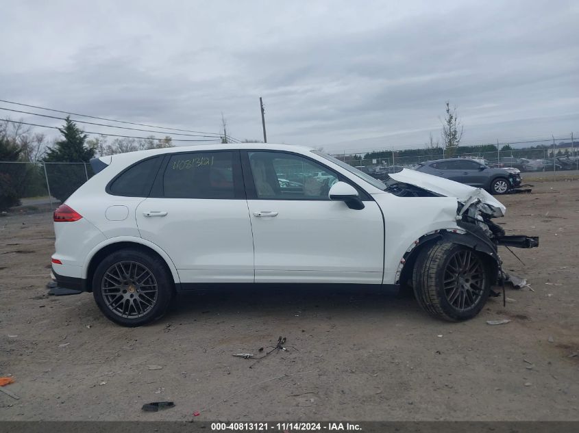 2018 Porsche Cayenne Platinum Edition VIN: WP1AA2A21JKA00784 Lot: 40813121