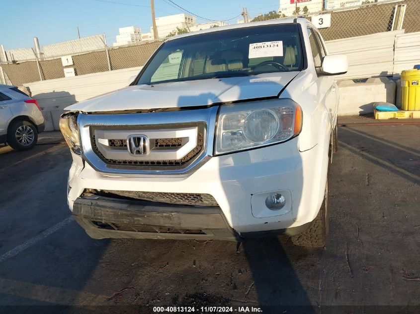 2011 Honda Pilot Ex-L VIN: 5FNYF3H66BB057562 Lot: 40813124