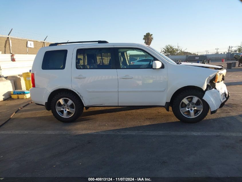 2011 Honda Pilot Ex-L VIN: 5FNYF3H66BB057562 Lot: 40813124