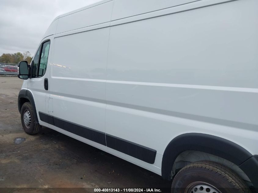 2024 Ram Promaster 2500 Tradesman High Roof 159 Wb W/Pass Seat VIN: 3C6LRVDG5RE136837 Lot: 40813143