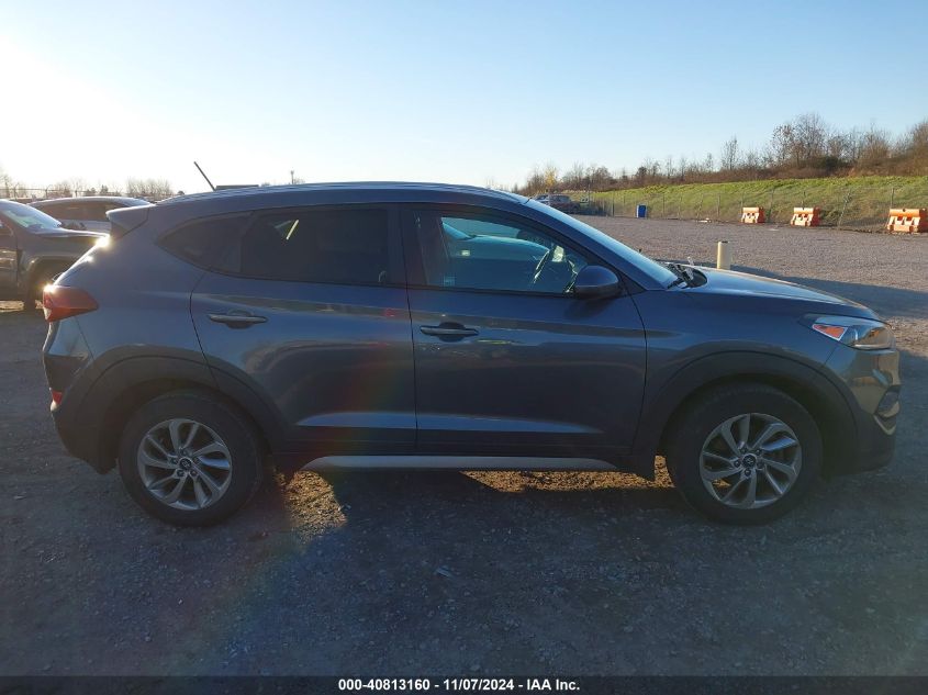 2017 Hyundai Tucson Se VIN: KM8J3CA42HU344962 Lot: 40813160