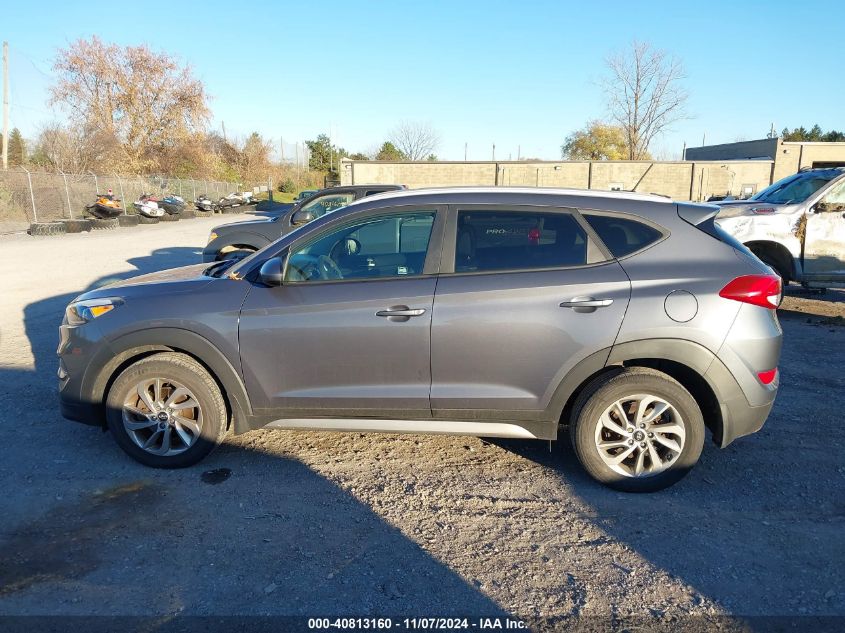 2017 Hyundai Tucson Se VIN: KM8J3CA42HU344962 Lot: 40813160