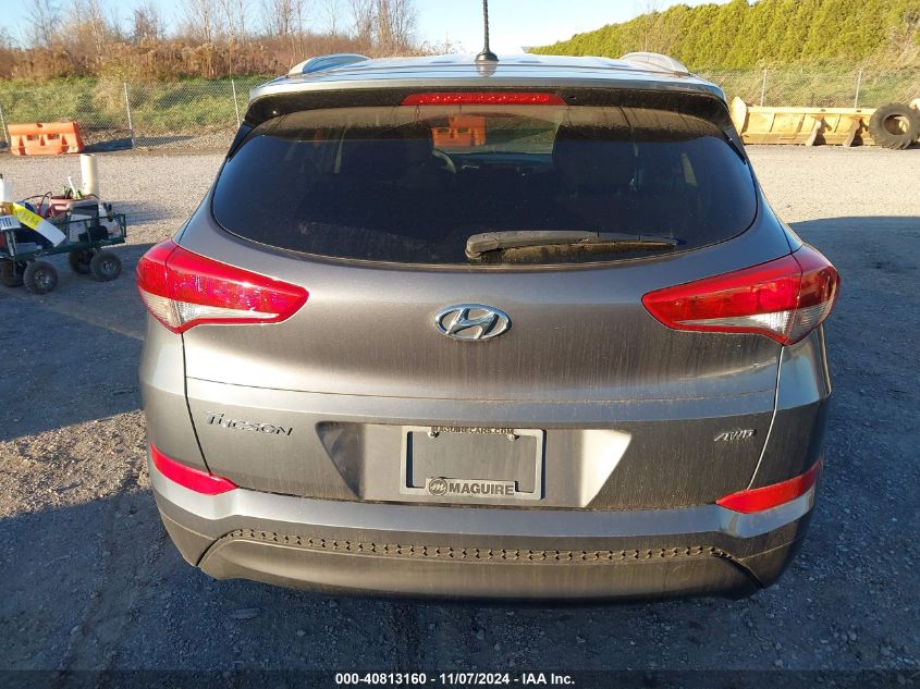 2017 Hyundai Tucson Se VIN: KM8J3CA42HU344962 Lot: 40813160