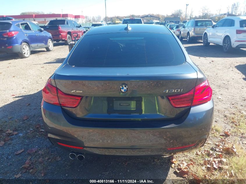 2018 BMW 430I Gran Coupe xDrive VIN: WBA4J3C5XJBG96511 Lot: 40813166