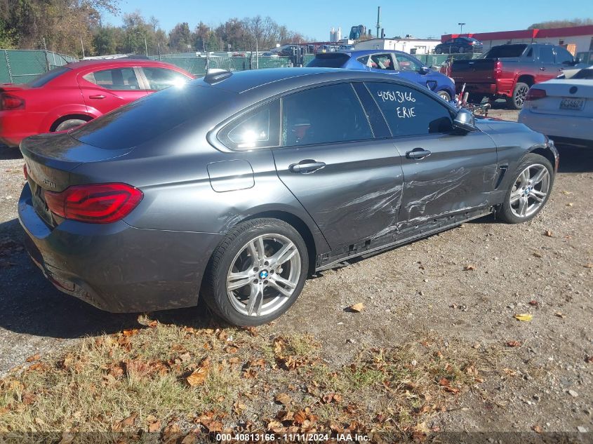 2018 BMW 430I Gran Coupe xDrive VIN: WBA4J3C5XJBG96511 Lot: 40813166