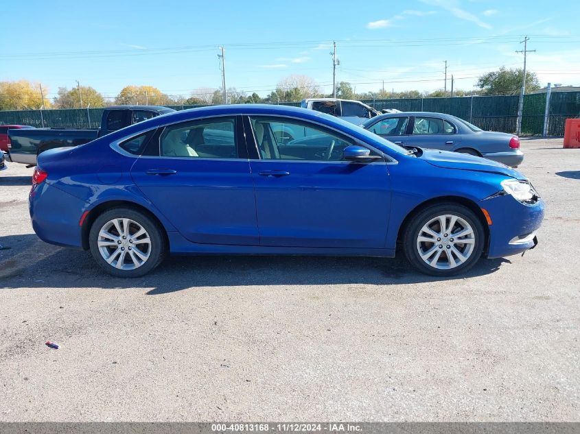 2016 Chrysler 200 Limited VIN: 1C3CCCAB0GN129007 Lot: 40813168