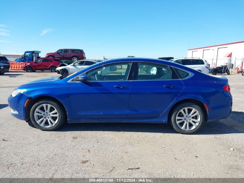 2016 Chrysler 200 Limited VIN: 1C3CCCAB0GN129007 Lot: 40813168