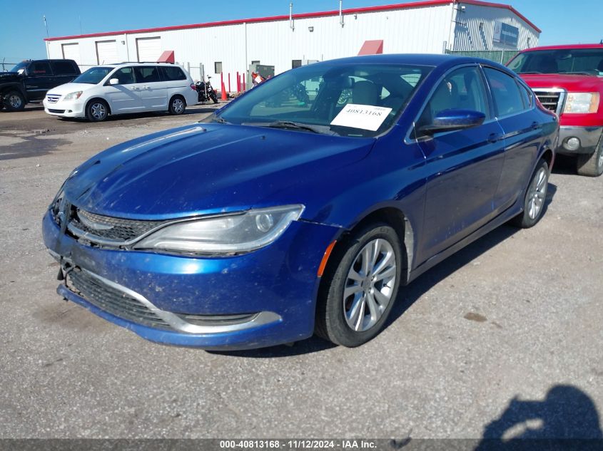 2016 Chrysler 200 Limited VIN: 1C3CCCAB0GN129007 Lot: 40813168