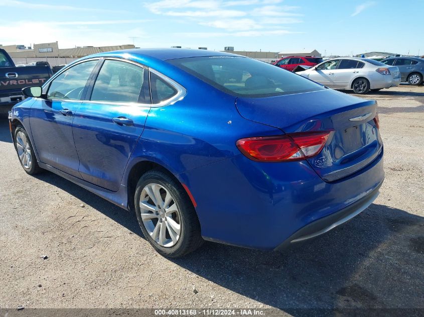 2016 Chrysler 200 Limited VIN: 1C3CCCAB0GN129007 Lot: 40813168