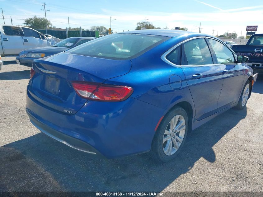 2016 Chrysler 200 Limited VIN: 1C3CCCAB0GN129007 Lot: 40813168