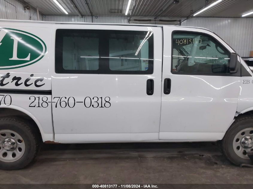 2014 Chevrolet Express 1500 Work Van VIN: 1GCSHAF44E1200690 Lot: 40813177