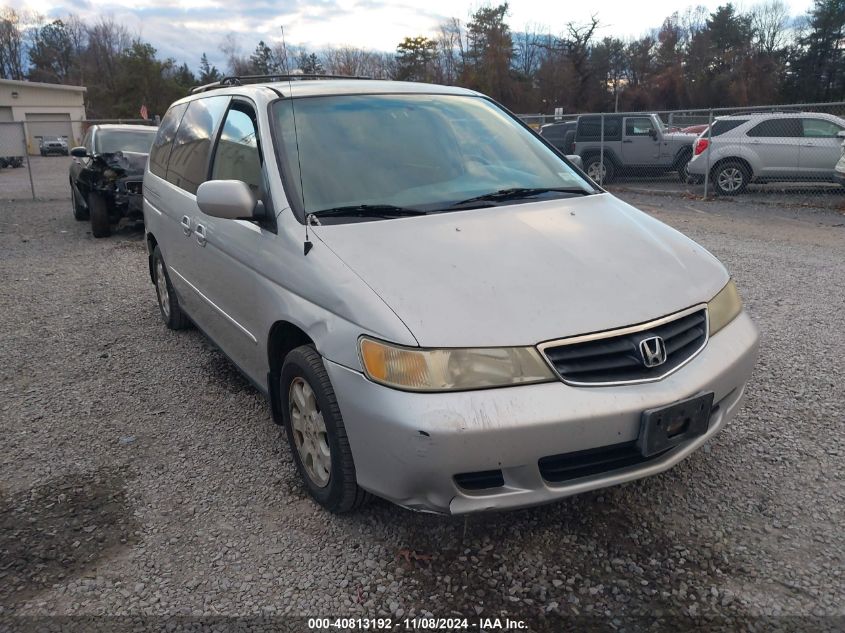 2003 Honda Odyssey Ex VIN: 2HKRL18633H501193 Lot: 40813192