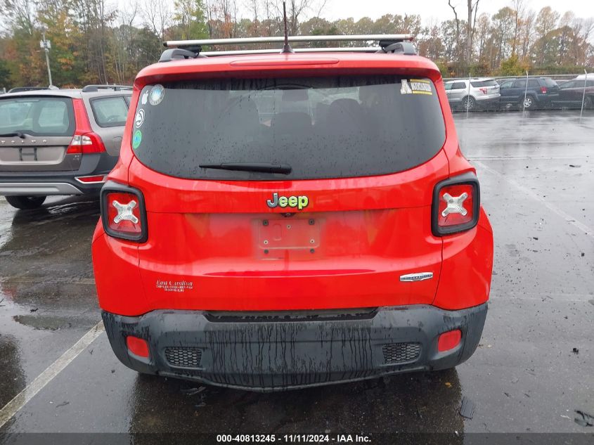 2015 Jeep Renegade Latitude VIN: ZACCJABT1FPC34366 Lot: 40813245