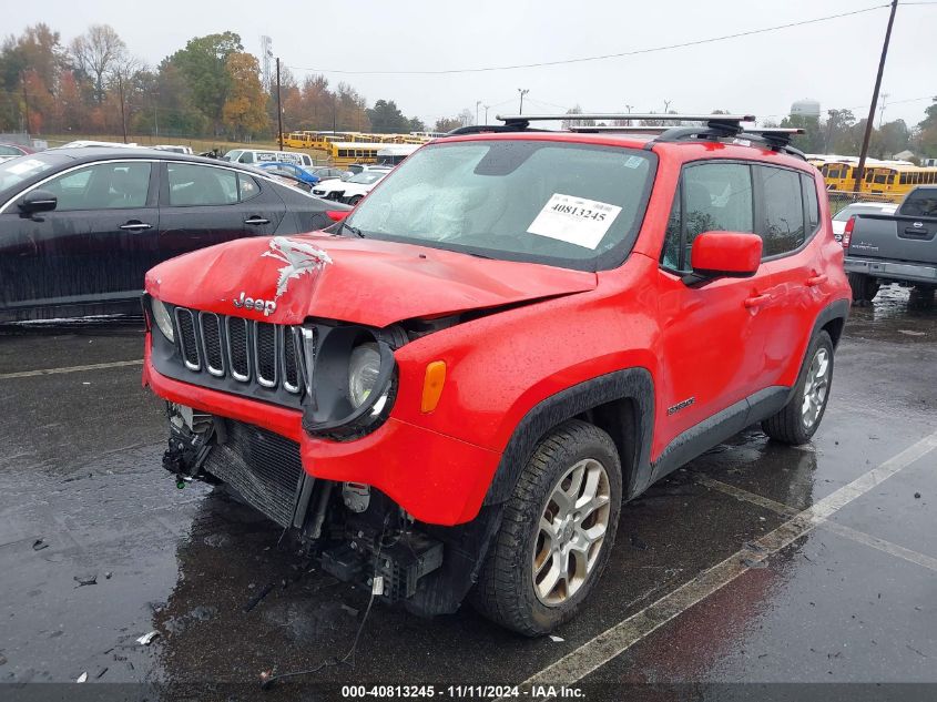 2015 Jeep Renegade Latitude VIN: ZACCJABT1FPC34366 Lot: 40813245