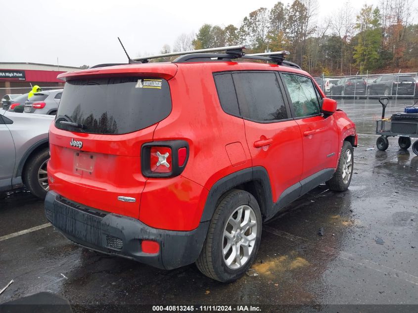 2015 Jeep Renegade Latitude VIN: ZACCJABT1FPC34366 Lot: 40813245