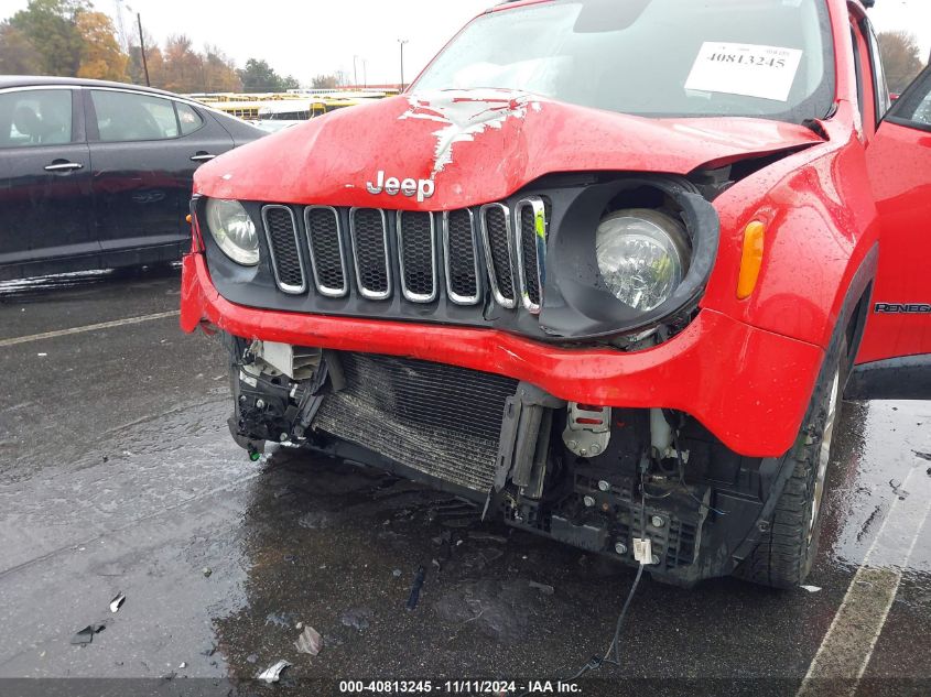 2015 Jeep Renegade Latitude VIN: ZACCJABT1FPC34366 Lot: 40813245