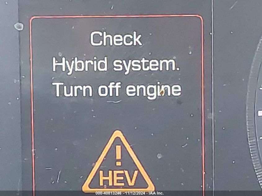 2016 HYUNDAI SONATA HYBRID VIN: KMHE24L19GA016239
