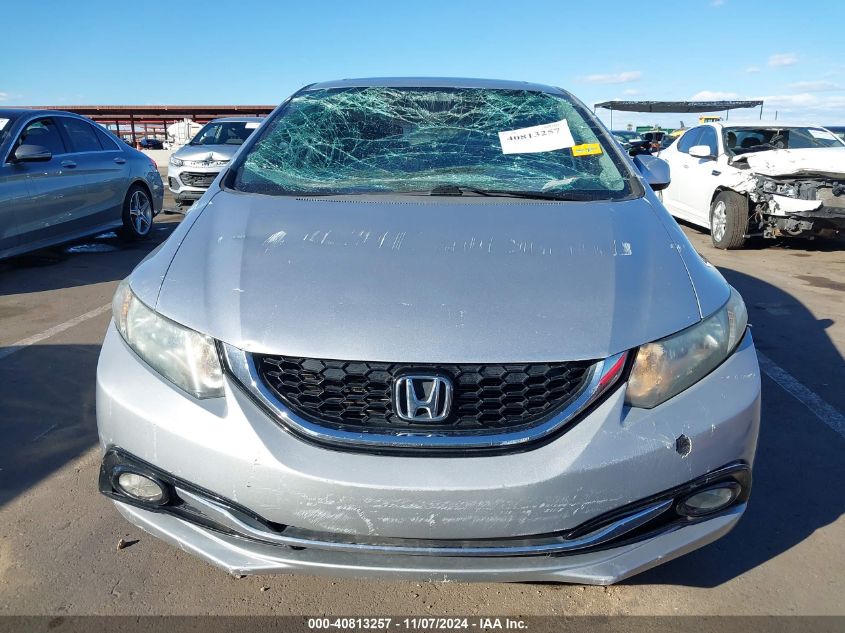 2013 Honda Civic Ex-L VIN: 19XFB2F9XDE072083 Lot: 40813257