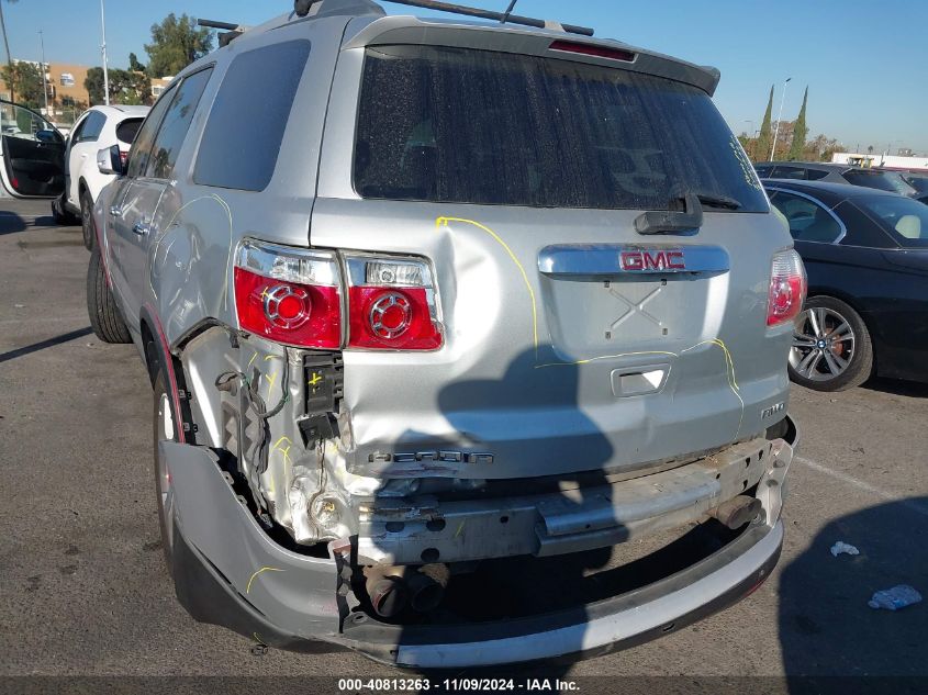 2010 GMC Acadia Slt-1 VIN: 1GKLVMED0AJ141202 Lot: 40813263