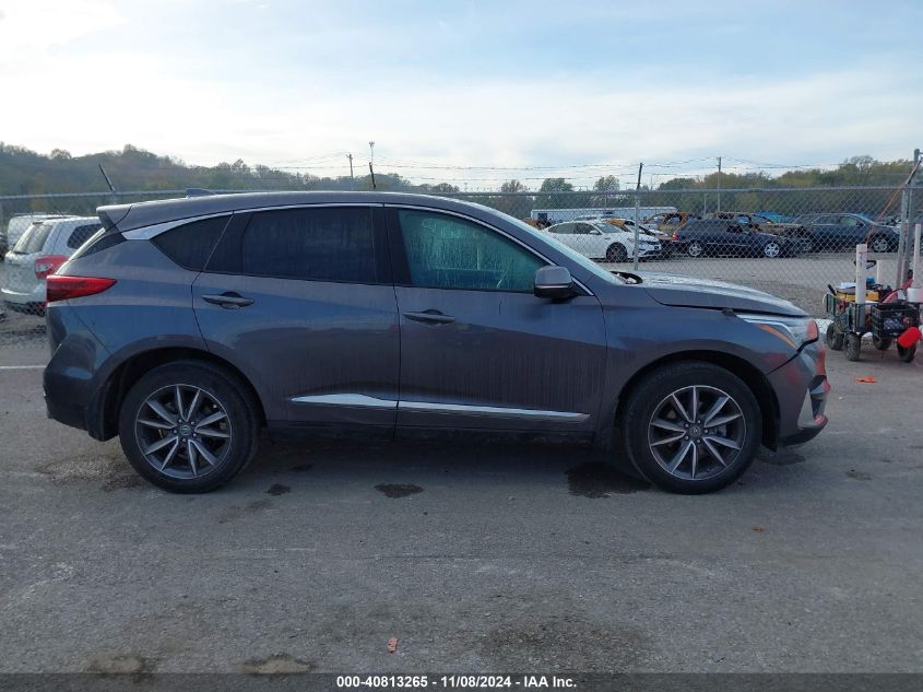 2020 Acura Rdx Technology Package VIN: 5J8TC2H54LL040814 Lot: 40813265