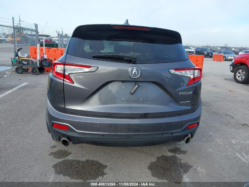 2020 Acura Rdx Technology Package VIN: 5J8TC2H54LL040814 Lot: 40813265