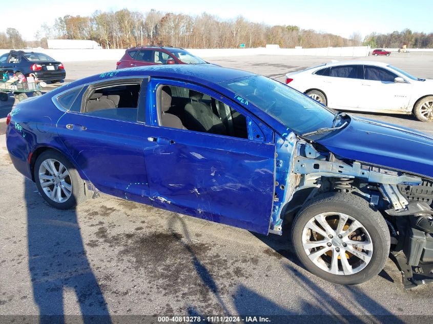 2015 Chrysler 200 Limited VIN: 1C3CCCAB4FN664047 Lot: 40813278