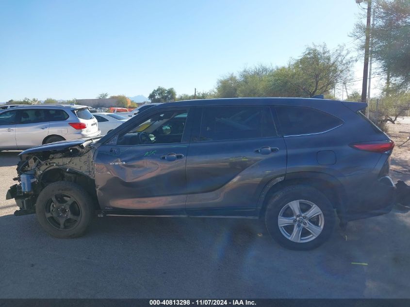 2021 Toyota Highlander Hybrid Le VIN: 5TDBBRCH3MS036440 Lot: 40813298