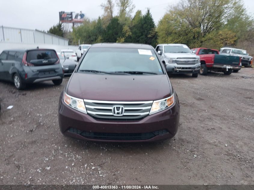 2012 Honda Odyssey Ex-L VIN: 5FNRL5H67CB036844 Lot: 40813363